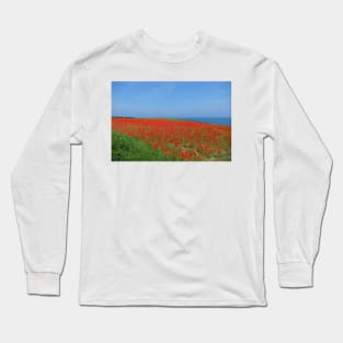 Poppy field Long Sleeve T-Shirt